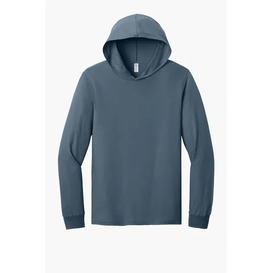 Jerzees Classics Unisex Cotton Long Sleeve Hooded T-Shirt — view 27
