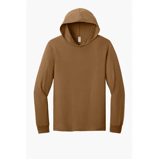 Jerzees Classics Unisex Cotton Long Sleeve Hooded T-Shirt — view 28