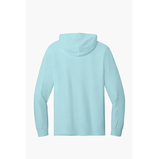 Jerzees Classics Unisex Cotton Long Sleeve Hooded T-Shirt — view 29
