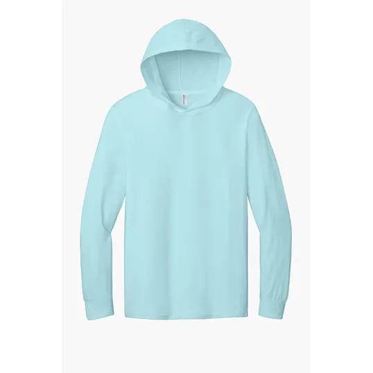 Jerzees Classics Unisex Cotton Long Sleeve Hooded T-Shirt — view 26