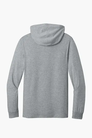 Jerzees Classics Unisex Cotton Long Sleeve Hooded T-Shirt — view 14
