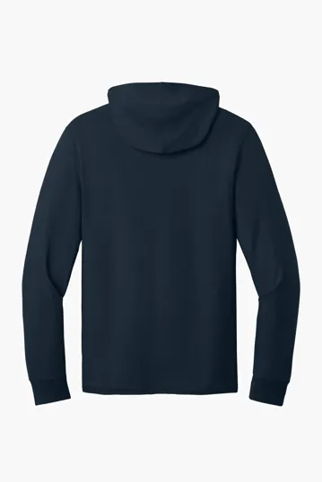 Jerzees Classics Unisex Cotton Long Sleeve Hooded T-Shirt — view 16