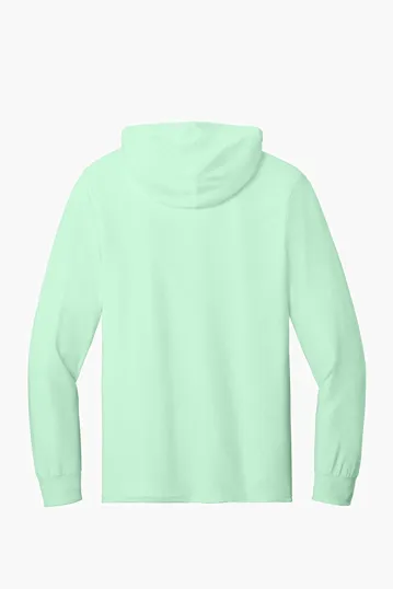 Jerzees Classics Unisex Cotton Long Sleeve Hooded T-Shirt — view 19