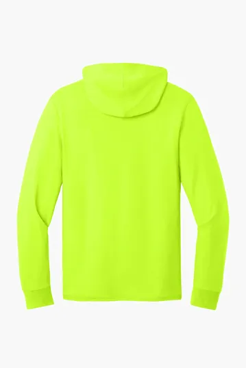 Jerzees Classics Unisex Cotton Long Sleeve Hooded T-Shirt — view 21