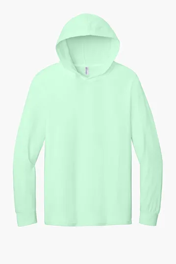 Jerzees Classics Unisex Cotton Long Sleeve Hooded T-Shirt — view 7