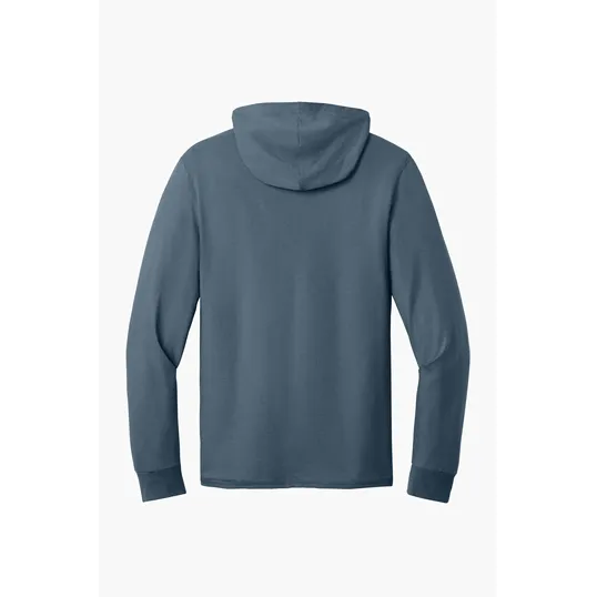 Jerzees Classics Unisex Cotton Long Sleeve Hooded T-Shirt — view 30