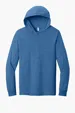 Jerzees Classics Unisex Cotton Long Sleeve Hooded T-Shirt — view 8
