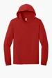 Jerzees Classics Unisex Cotton Long Sleeve Hooded T-Shirt — view 12