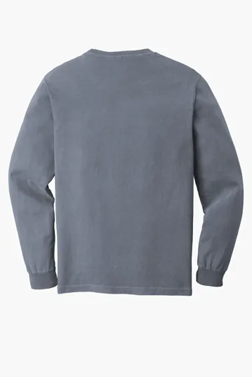 COMFORT COLORS Heavyweight Ring Spun Long Sleeve Pocket Tee. — view 18