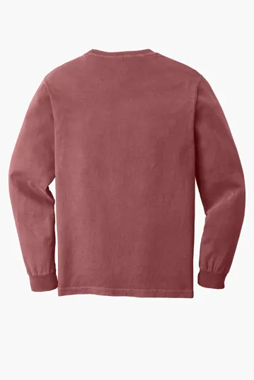 COMFORT COLORS Heavyweight Ring Spun Long Sleeve Pocket Tee. — view 19