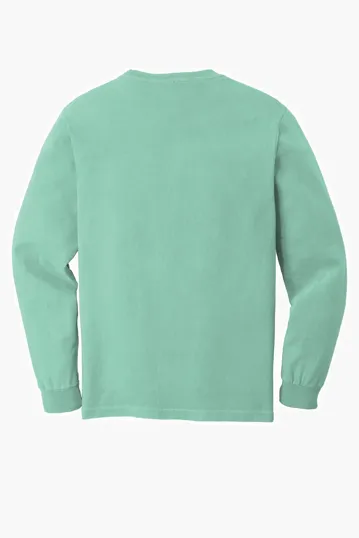 COMFORT COLORS Heavyweight Ring Spun Long Sleeve Pocket Tee. — view 20
