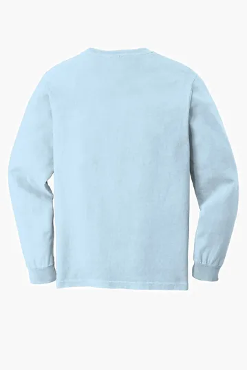 COMFORT COLORS Heavyweight Ring Spun Long Sleeve Pocket Tee. — view 21