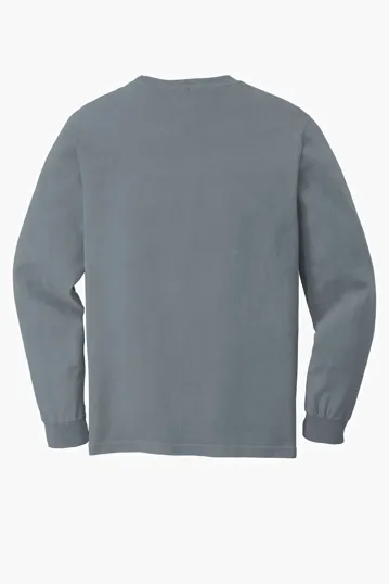 COMFORT COLORS Heavyweight Ring Spun Long Sleeve Pocket Tee. — view 24