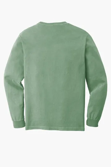 COMFORT COLORS Heavyweight Ring Spun Long Sleeve Pocket Tee. — view 26