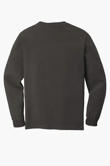 COMFORT COLORS Heavyweight Ring Spun Long Sleeve Pocket Tee. — view 27
