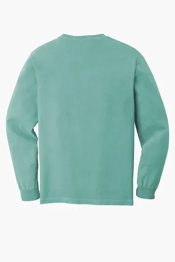 COMFORT COLORS Heavyweight Ring Spun Long Sleeve Pocket Tee. — view 28