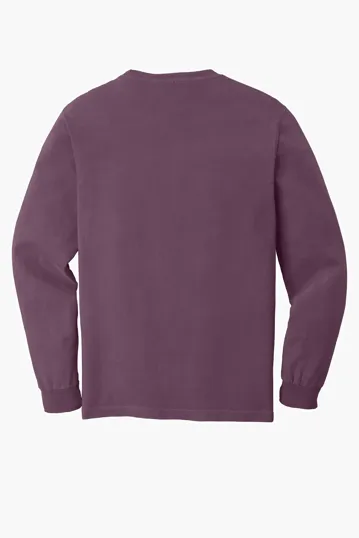 COMFORT COLORS Heavyweight Ring Spun Long Sleeve Pocket Tee. — view 42