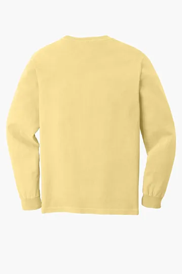 COMFORT COLORS Heavyweight Ring Spun Long Sleeve Pocket Tee. — view 43