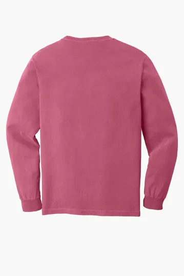 COMFORT COLORS Heavyweight Ring Spun Long Sleeve Pocket Tee. — view 44