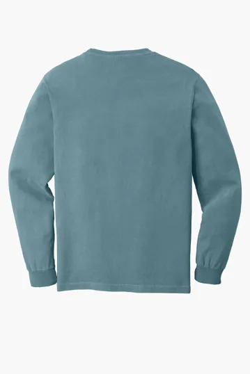 COMFORT COLORS Heavyweight Ring Spun Long Sleeve Pocket Tee. — view 46