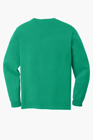 COMFORT COLORS Heavyweight Ring Spun Long Sleeve Pocket Tee. — view 47