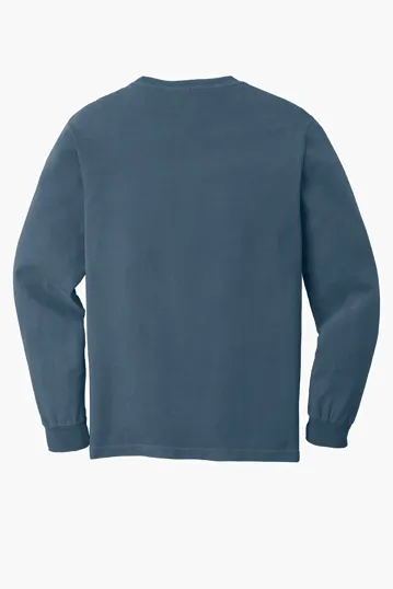 COMFORT COLORS Heavyweight Ring Spun Long Sleeve Pocket Tee. — view 50