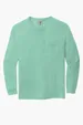 COMFORT COLORS Heavyweight Ring Spun Long Sleeve Pocket Tee.  — view 5