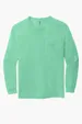 COMFORT COLORS Heavyweight Ring Spun Long Sleeve Pocket Tee.  — view 38