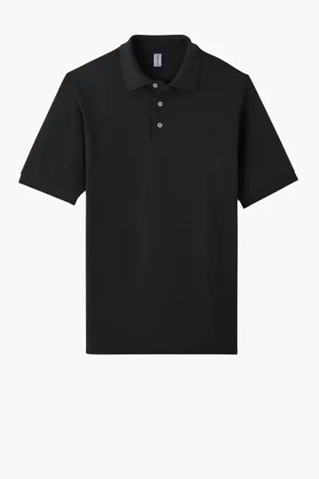 Jerzees Unisex Premium Ring Spun Cotton Pique Sport Shirt — view 3