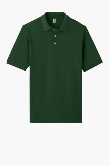 Jerzees Unisex Premium Ring Spun Cotton Pique Sport Shirt — view 4