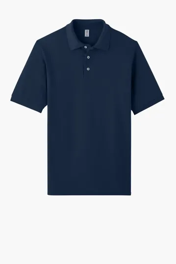 Jerzees Unisex Premium Ring Spun Cotton Pique Sport Shirt — view 5