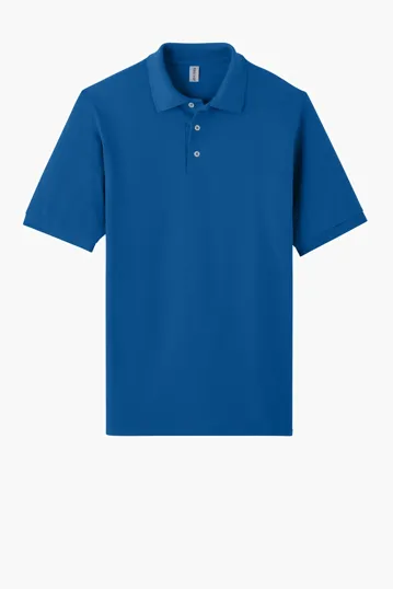 Jerzees Unisex Premium Ring Spun Cotton Pique Sport Shirt — view 7