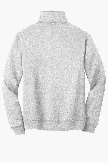 Jerzees Super Sweats NuBlend 1/4-Zip Sweatshirt with Cadet Collar — view 2