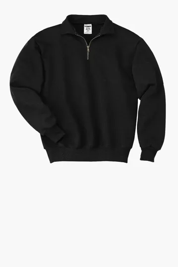 Jerzees Super Sweats NuBlend 1/4-Zip Sweatshirt with Cadet Collar — view 9