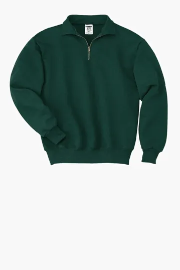 Jerzees Super Sweats NuBlend 1/4-Zip Sweatshirt with Cadet Collar — view 10