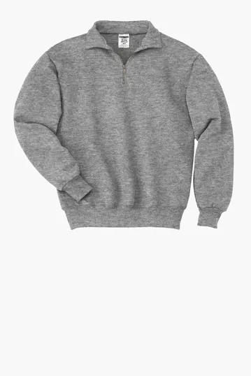 Jerzees Super Sweats NuBlend 1/4-Zip Sweatshirt with Cadet Collar — view 11