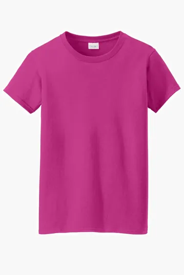 Gildan Women's Heavy Cotton T-Shirt, 5.3 oz. Cotton — view 8