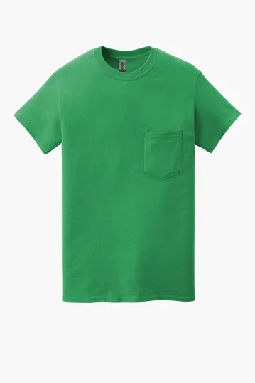 Gildan Heavy Cotton 100% Cotton Pocket T-Shirt — view 5