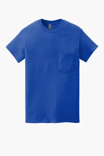 Gildan Heavy Cotton 100% Cotton Pocket T-Shirt — view 10