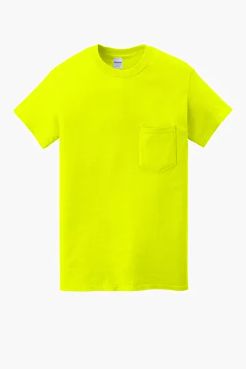 Gildan Heavy Cotton 100% Cotton Pocket T-Shirt — view 11