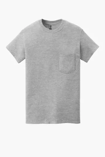 Gildan Heavy Cotton 100% Cotton Pocket T-Shirt — view 13