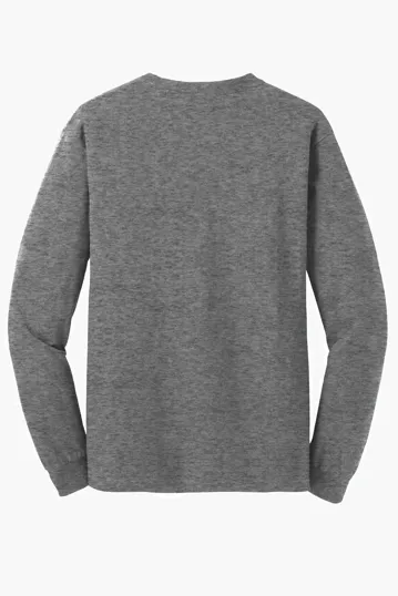Gildan Heavy Cotton 100% Cotton Long Sleeve T-Shirt — view 35