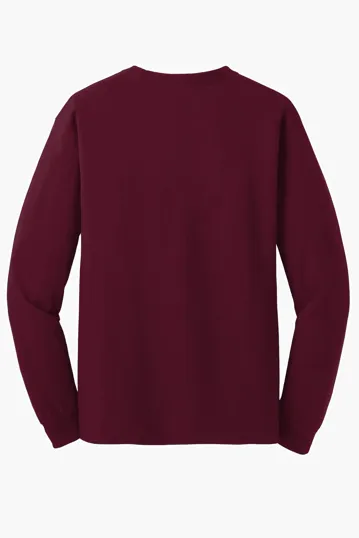 Gildan Heavy Cotton 100% Cotton Long Sleeve T-Shirt — view 40