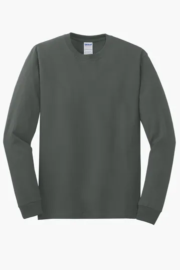 Gildan Heavy Cotton 100% Cotton Long Sleeve T-Shirt — view 6
