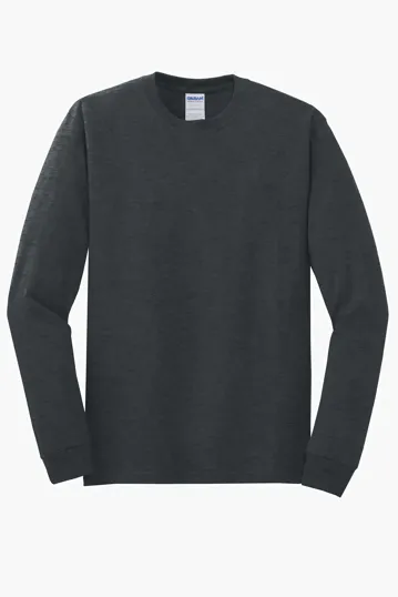 Gildan Heavy Cotton 100% Cotton Long Sleeve T-Shirt — view 7