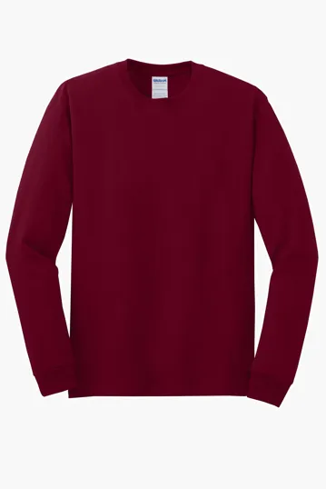 Gildan Heavy Cotton 100% Cotton Long Sleeve T-Shirt — view 9
