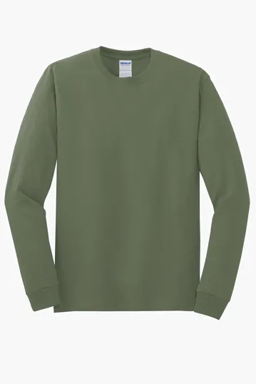 Gildan Heavy Cotton 100% Cotton Long Sleeve T-Shirt — view 17
