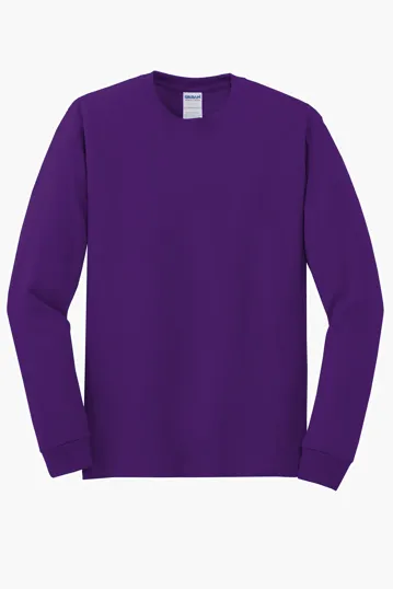 Gildan Heavy Cotton 100% Cotton Long Sleeve T-Shirt — view 20