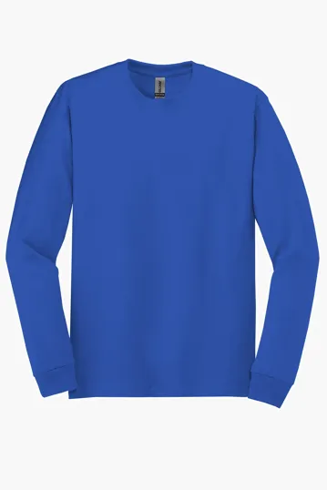 Gildan Heavy Cotton 100% Cotton Long Sleeve T-Shirt — view 22