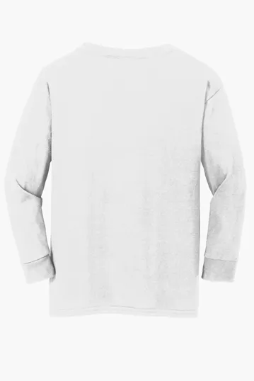 Gildan Youth Heavy Cotton Long Sleeve T-Shirt — view 13